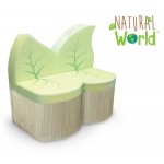Canapea Sofa Leaf in forma de frunza Natural World - Lumea Naturala - Mobiler moale pentu copii